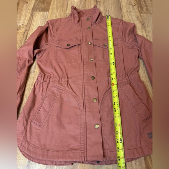 L.L.Bean BeanFlex Utility Barn Outdoor Jacket Shacket Women XS Rust Orange READ - Picture 4 of 16